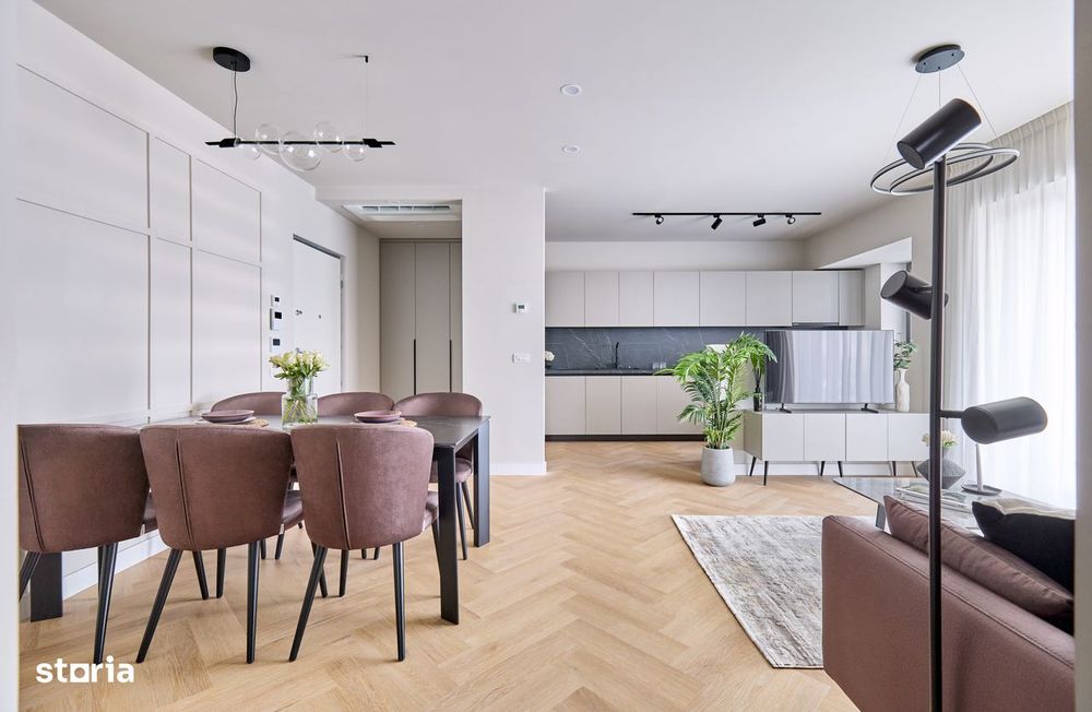 AFI Home North - 3 camere, mobilat&utilat,metrou pipera, pet-friendly