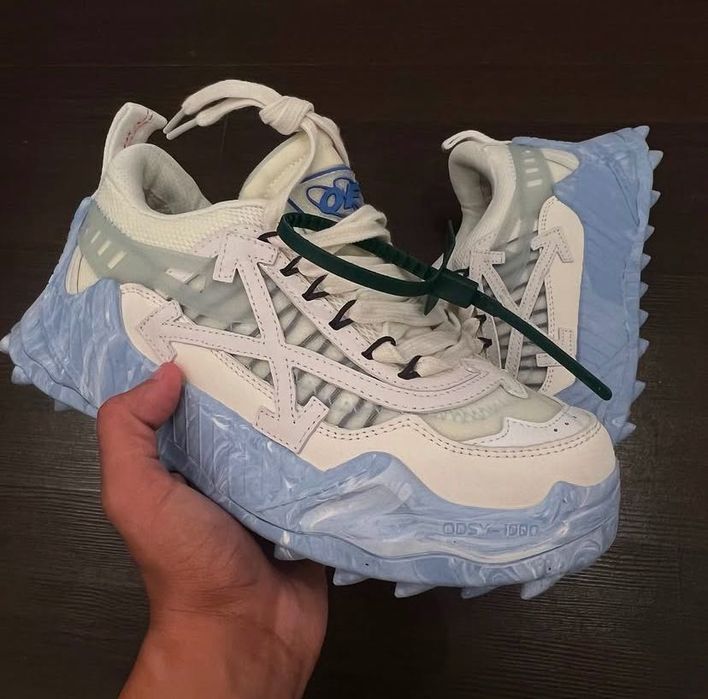 Off white odsy 1000 blue marble