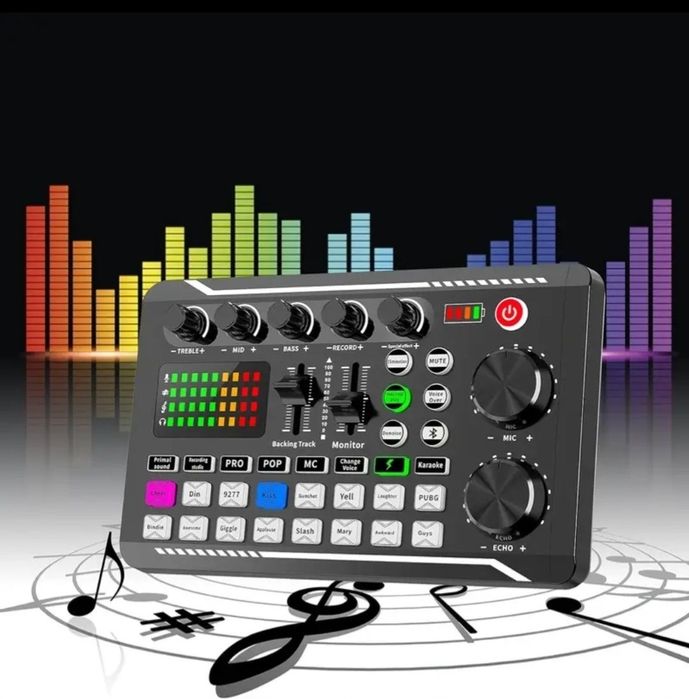 Mixer Audio Bluetooth cu efect de sunet , consola DJ