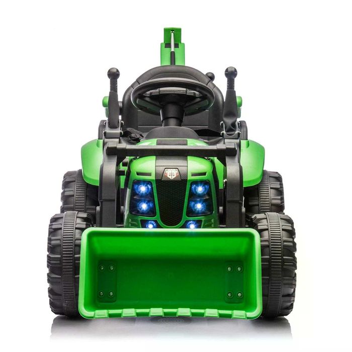 Tractoras electric pentru copii Kinderauto BJEJ1588E 2x35W, 12V Green