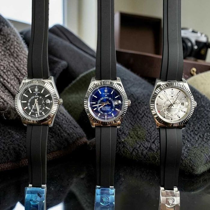 Мъжки Rolex Sky-Dweller Blue с автоматичен механизъм