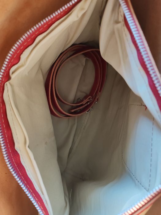 Италианска чанта от естествена кожа