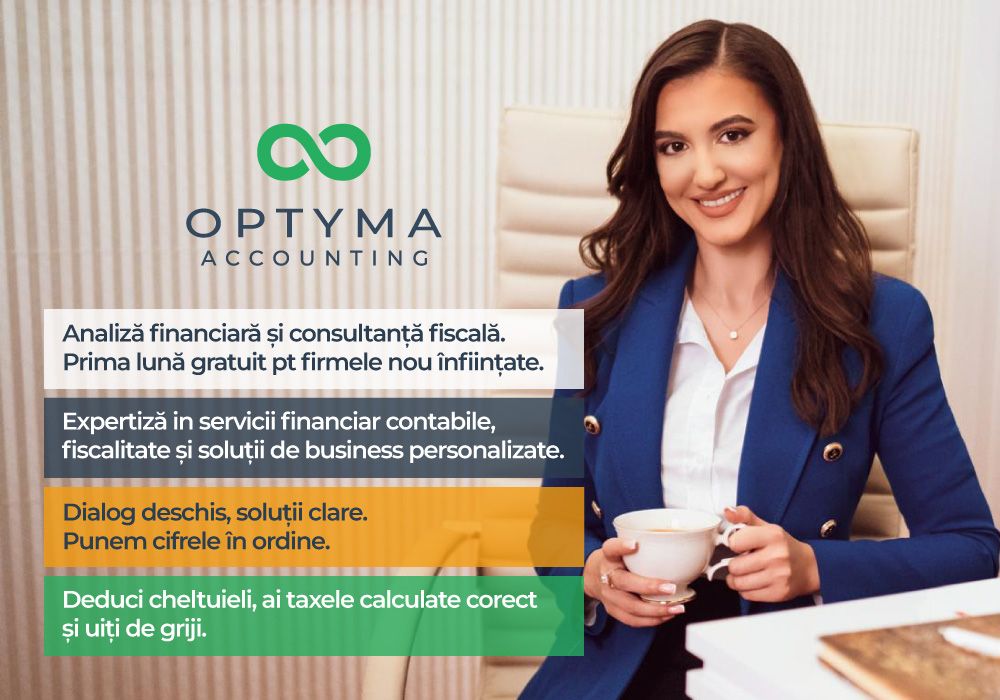 Contabil autorizat CECCAR & membru C.C.F. (Camera Consultantilor Fiscali). Reprezentare ANAF, AntiFrauda, ITM. SRL- PFA- II- ONG. Subvenții AJOFM.