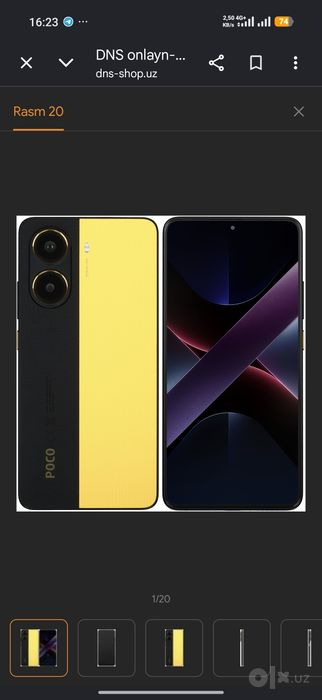 Poco x7 pro garantiyasi bilan