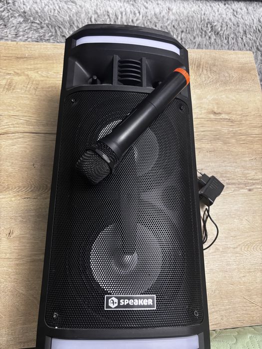 Boxa A+ Speaker Bluethoot+karaoke