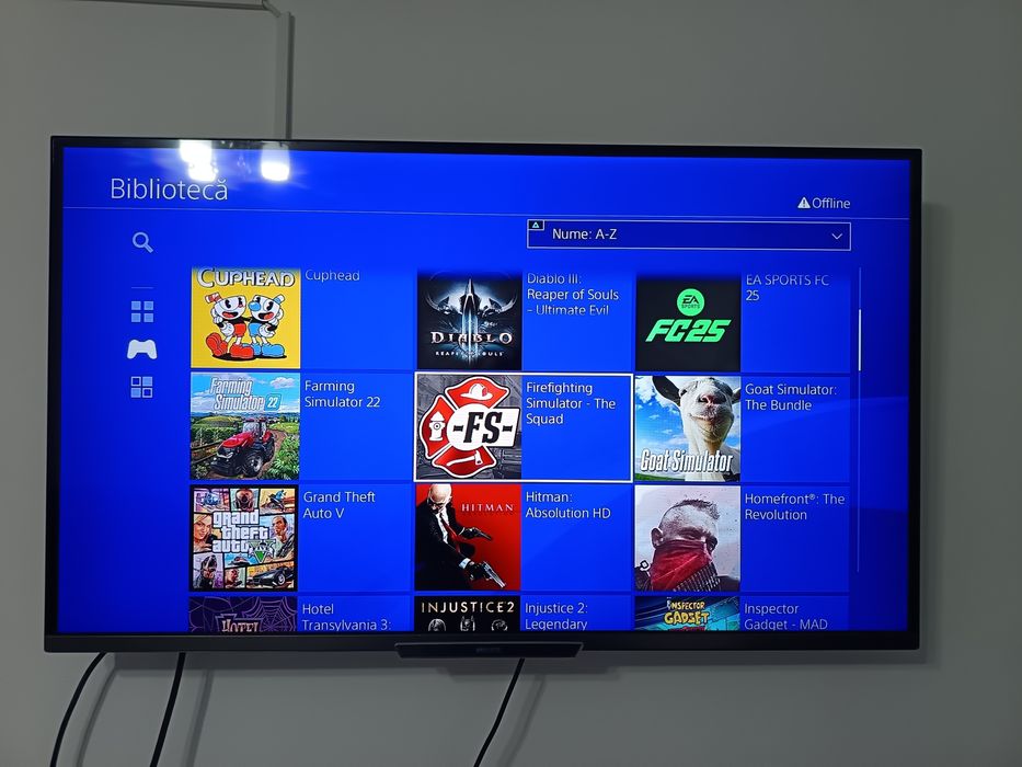 Playstation 4 Pro 4K Modat (Orice Joc Gratis) FC26/RDR2/MK11/GoW Ragna