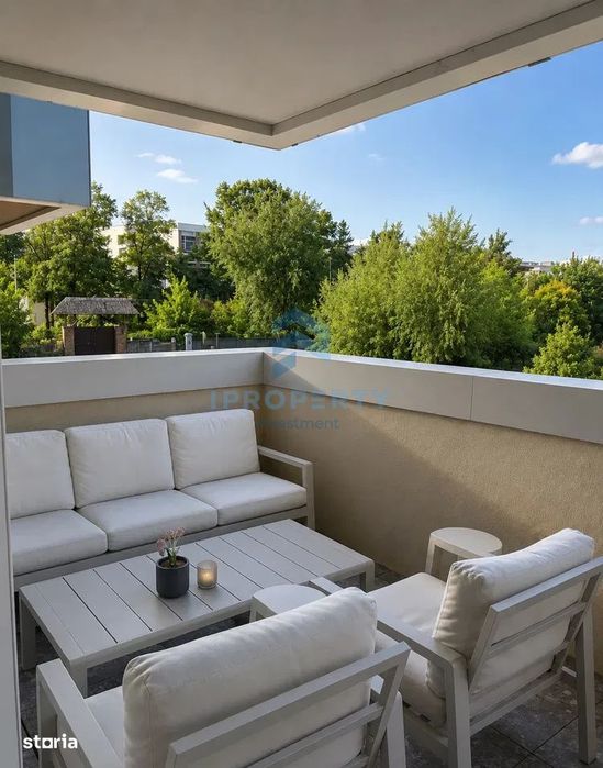 Apartament 2 camere Aviatiei Towers complet utilat si mobilat