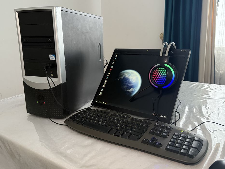 Игровой компьютер для учебы и легких игр(6gb ram | 9600gt | монитор)