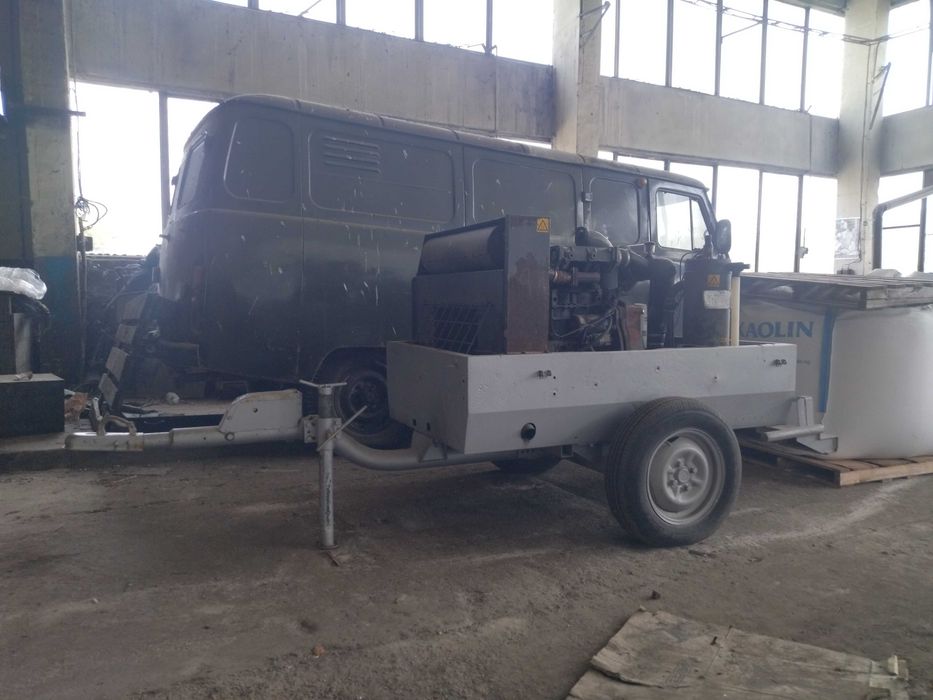 Мобилна индустриална пясъкоструйка, комплект