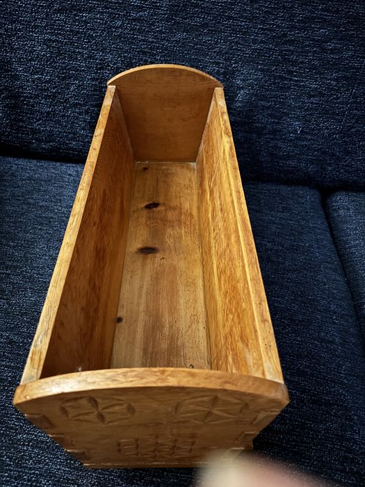 Дървено легло за кукли от соца