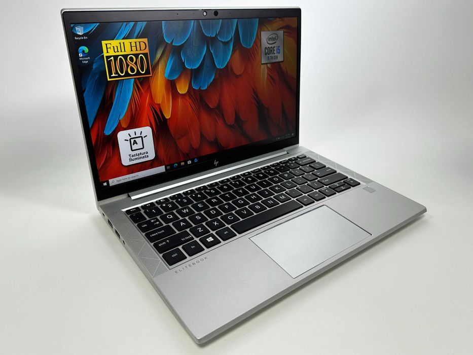 Laptop HP Elitebook 830 G8 Intel i5 1145G7 32 gb ram 256 gb ssd  Ecran 13 inch Full HD Design slim metalic Windows 11 Factura si Garantie 1 an
