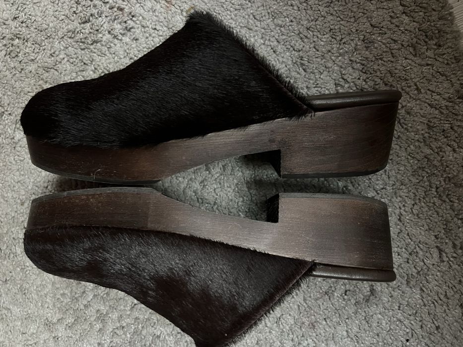 Сабо с косъм Zara Home