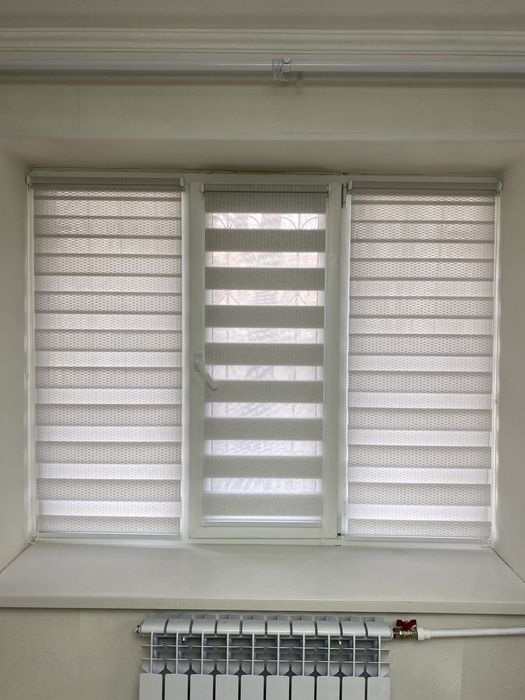 Жалюзи ролл шторы день и ночь