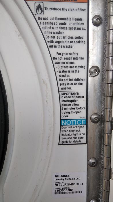 Стиральная машина для прачной