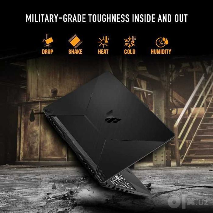 ASUS TUF 15.6"FHD IPS 144Hz, R5-7535HS, 16GB DDR5, 512GB SSD, RTX2050