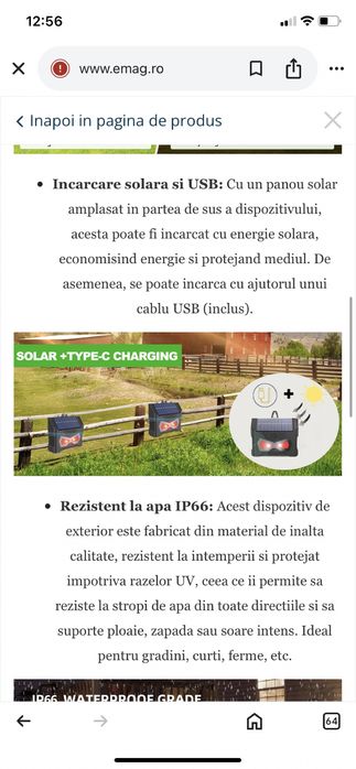 Aparat cu ultrasunete pentru animale,insecte,etc.Profesionale.