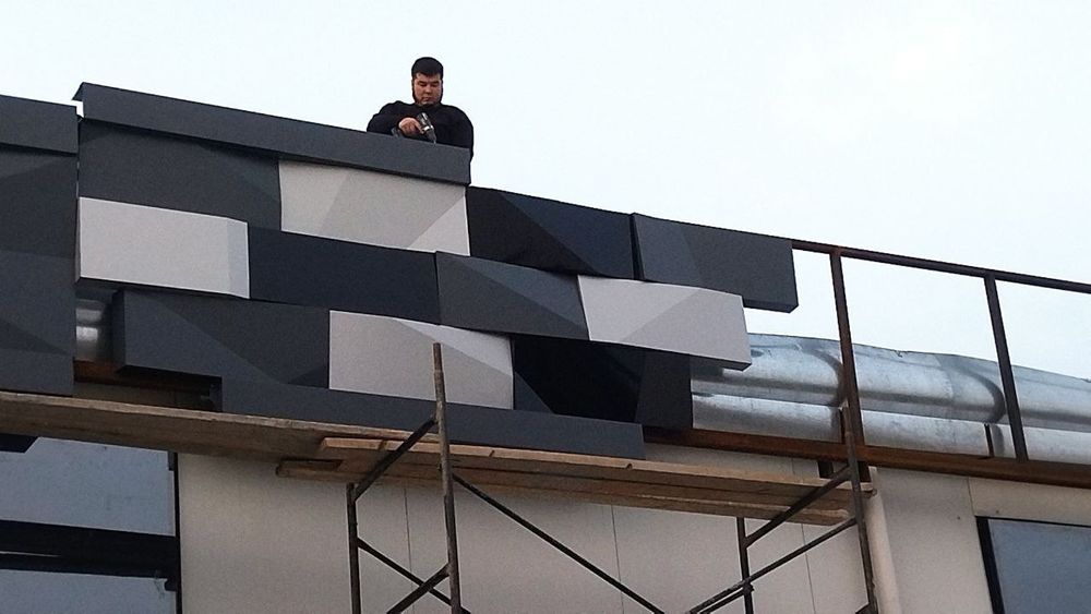 Alyukabond alkafon Alyukobond алюкабон мастер аликафон фасадние работа