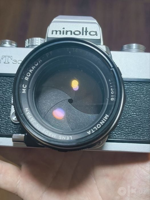Продается Minolta SRT-303b и Minolta Rokkor 58mm f1.4
