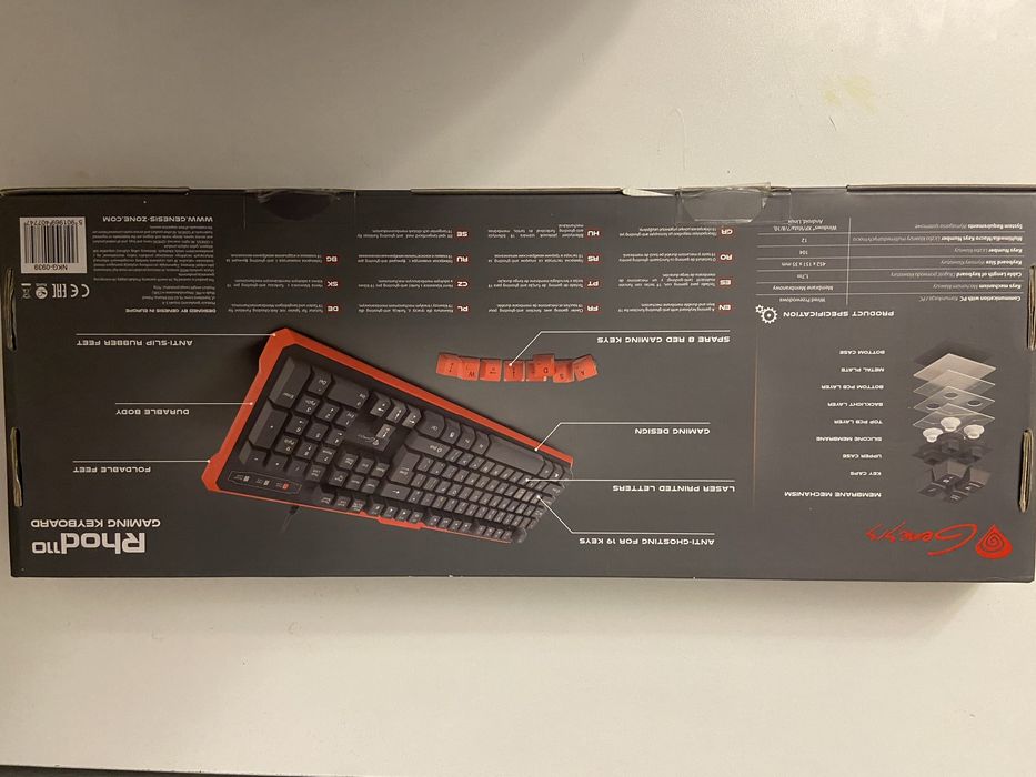 Tastatura gaming Genesis Rhod 110
