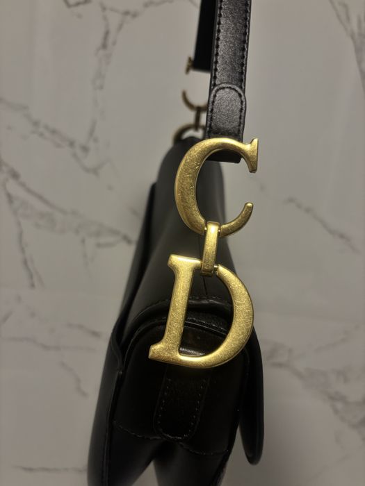 Dior Saddle Bag Black Medium