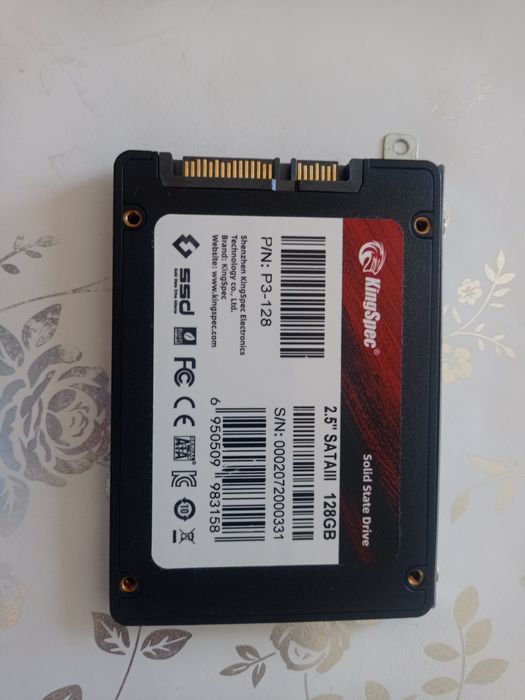 SSD 128 GB В полностью рабочем состоянии
