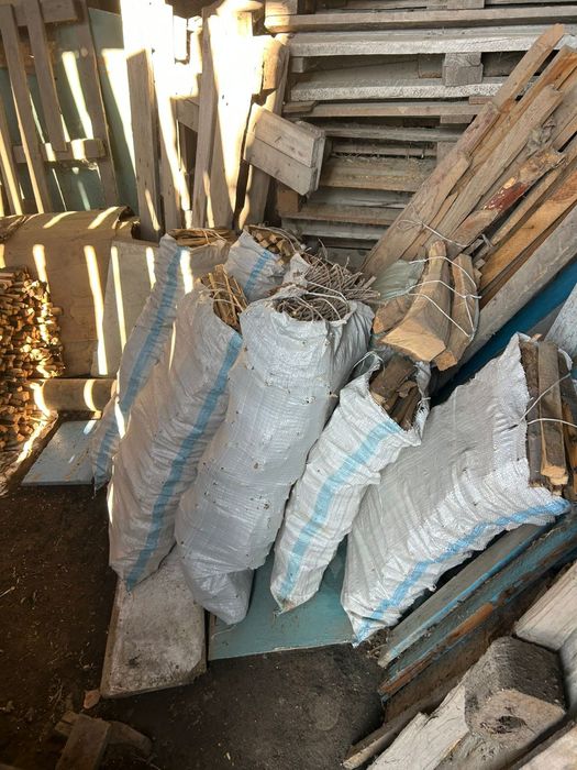 Продам дрова в мешках