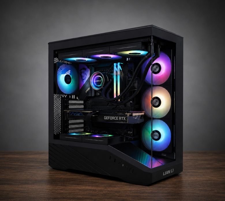 Ултра гейминг компютър серия Омега | Ryzen 7 7800X3D | RTX 5070 НОВ + ГАРАНЦИЯ!
