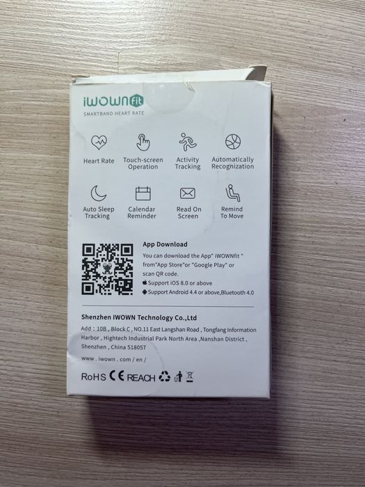 Фитнес браслет iwown 6 pro