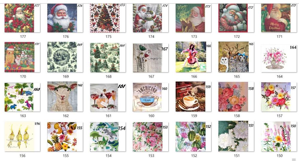 300 броя салфетки