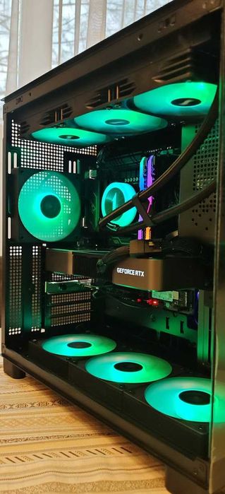 Геймърски ТОП Компютър I7 13700 16/24 Core/64Gb/1,5TB SSD/FE 3080TI/WiFi&BT/Гаранция