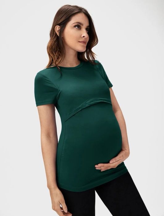 Tricou bluza elastica - maternitate si alaptare