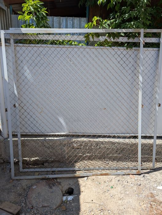 Забор из сетки рабица