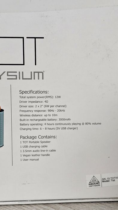 Продам переносную колонку