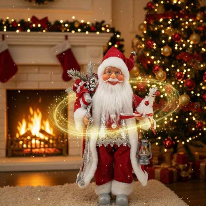 Готови за изпращане !!! Коледна фигура Дядо Коледа – създай празнично