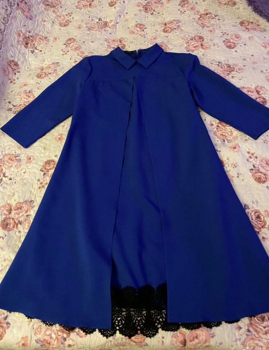 Синее платье бу пару раз