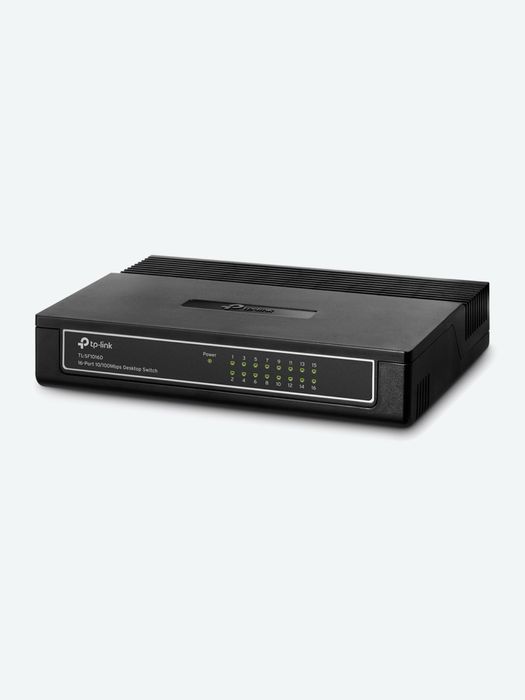 Tp Link TL-SF1016D 16-портовый 10/100 Мбит/с настольный коммутатор