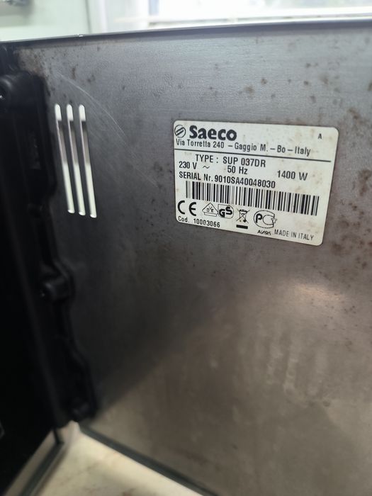 Saeco sintia inox