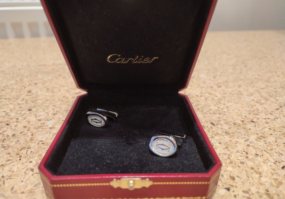 Продам запанки Cartier серебро 925 пробы