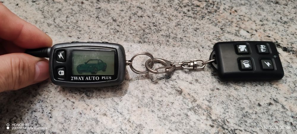 Telecomanda pager alarmă auto