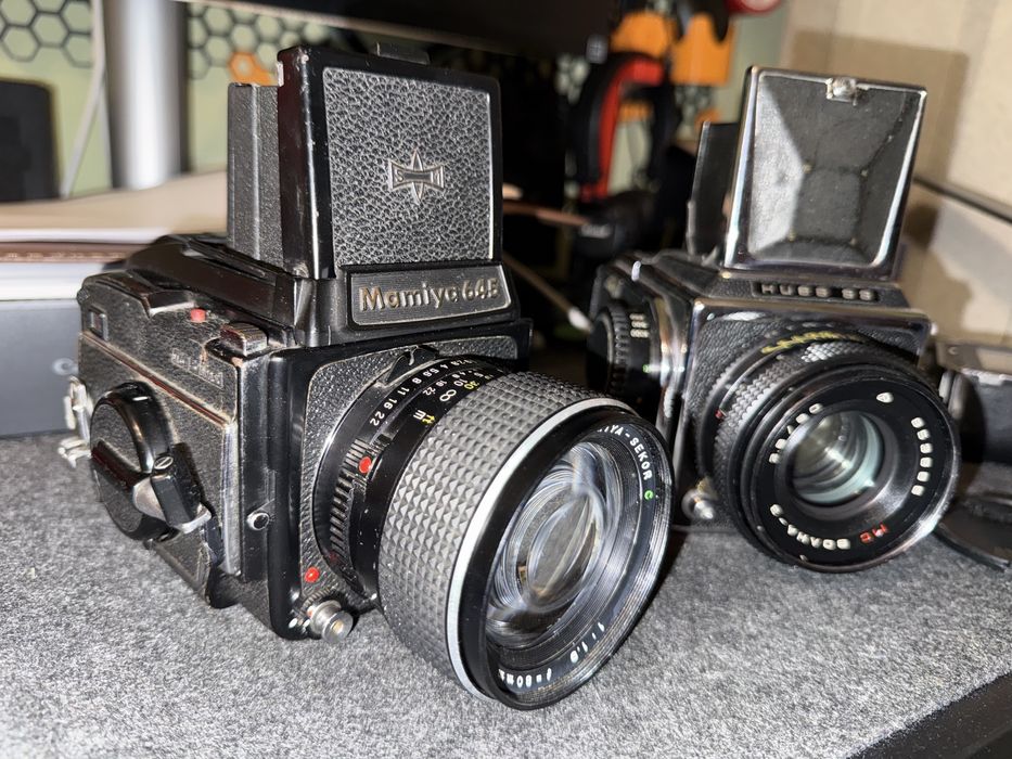 Mamiya m645 среднеформатная камера с редким обьективом