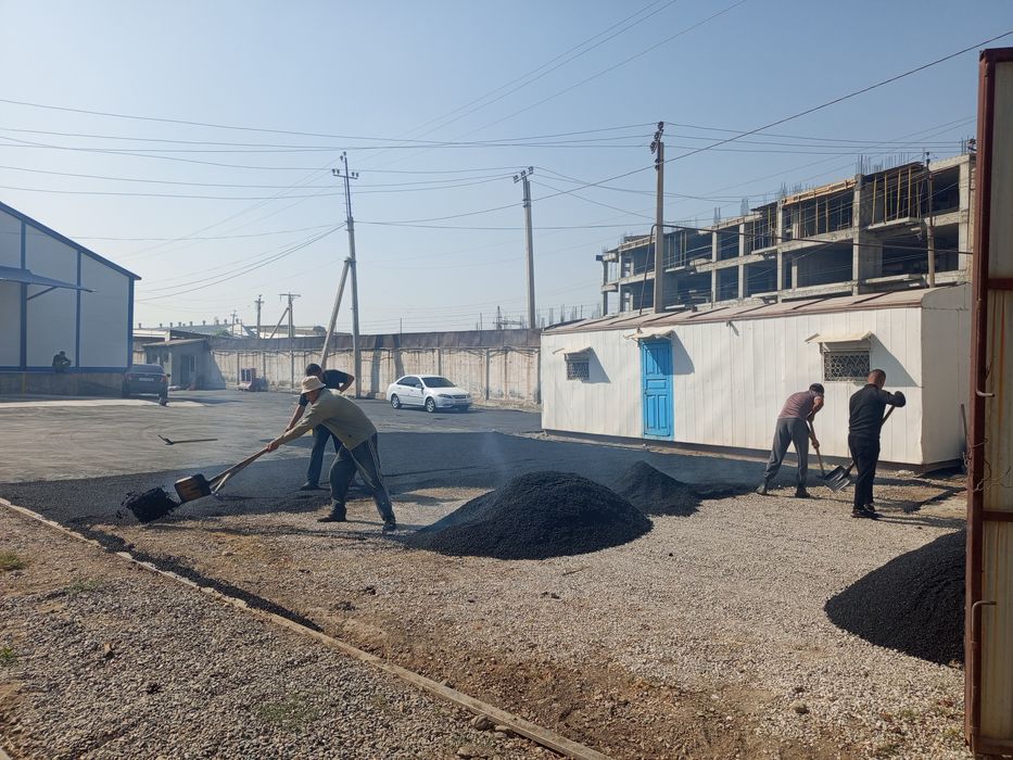 Asfalt xizmati Sifati asfalt yotqizish