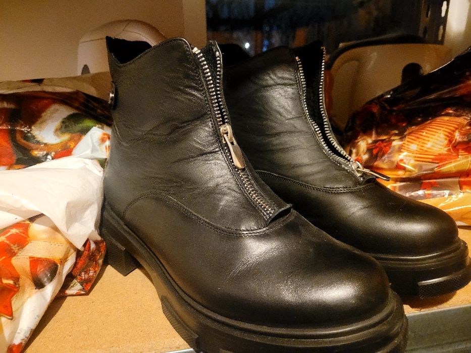 Ghete piele naturala