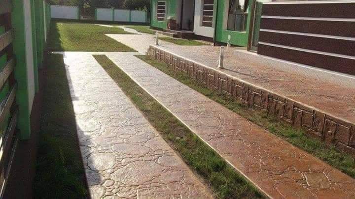 Beton amprentat  pavaj