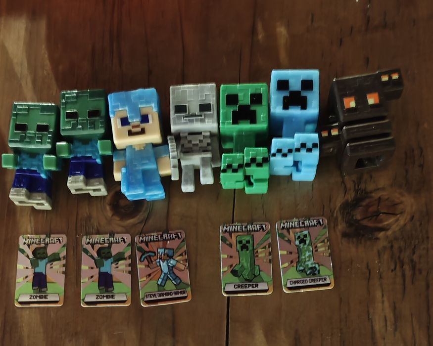 Minecraft figures kinder joy колекционерски фигорки