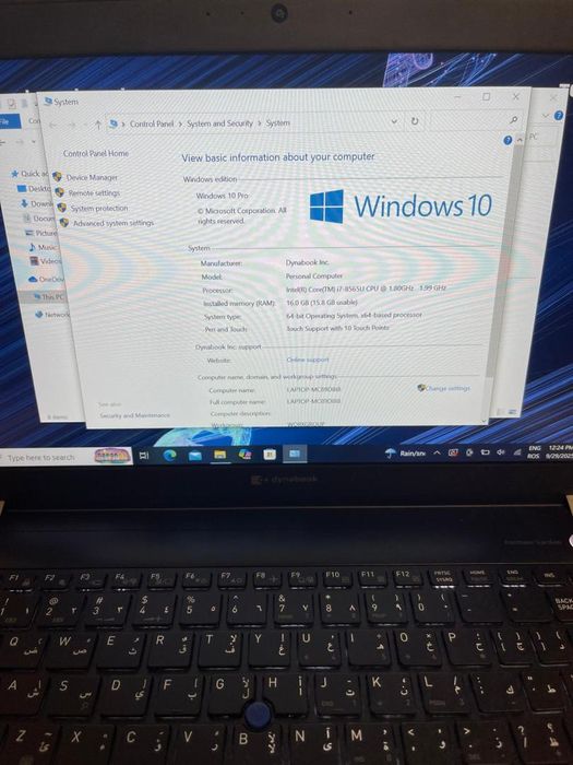 Laptop Toshiba Dynabook Tecra X40-F-13G cu procesor Intel(R) -T-