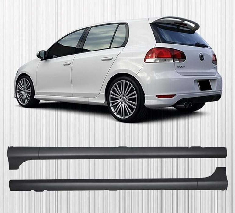 Тунинг прагове за голф мк6 гти / vw golf mk6 gti / добавка