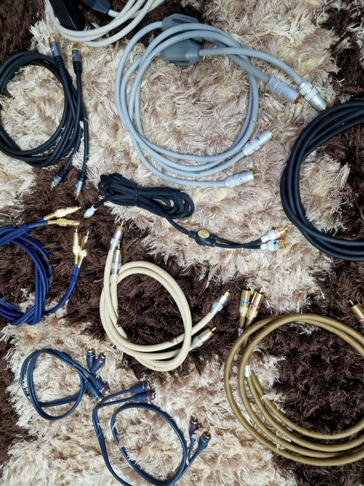 Cabluri audio rca to rca si jack to rca Van Den Hul, Monitor Cable, MIT Terminator...