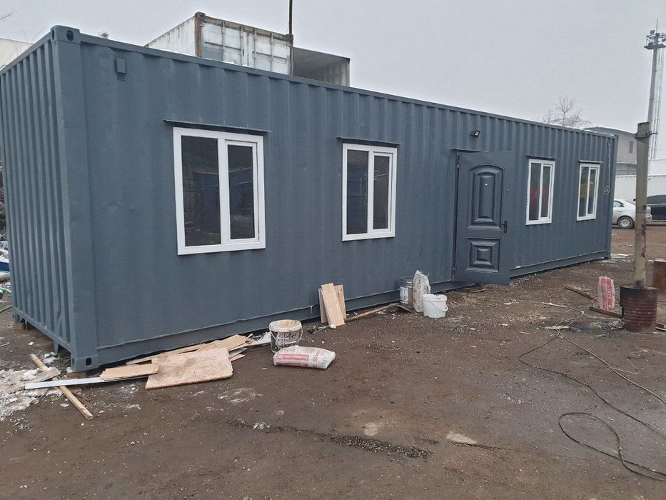 Контейнер и  сэндвич-панели | дом | офис | склад | ангар | цех | кафе