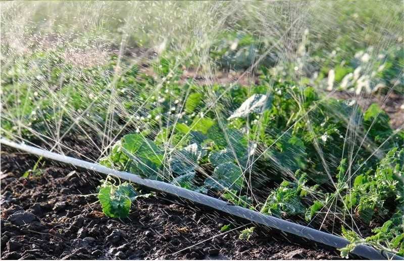 Труба из полиэтилена, вырезанная лазером, для орошения