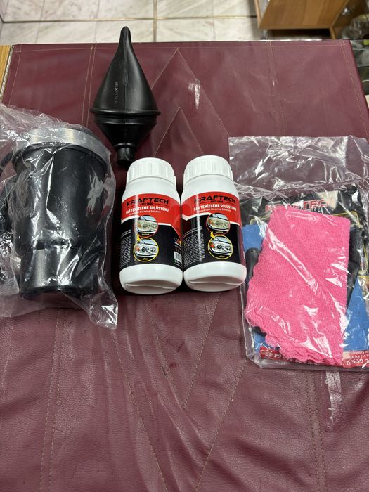 Medium Комплект Химическо Полиране на Фарове